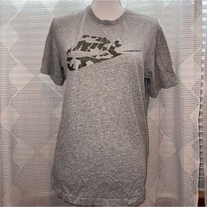 Nike Gray Camo Logo Women's Tee